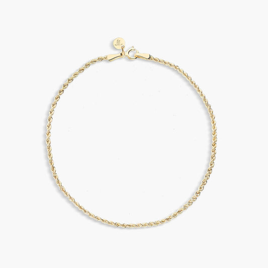 Pulsera de oro 18K 19 cm THE ROPE