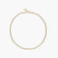 Pulsera de oro 18K 19 cm THE ROPE