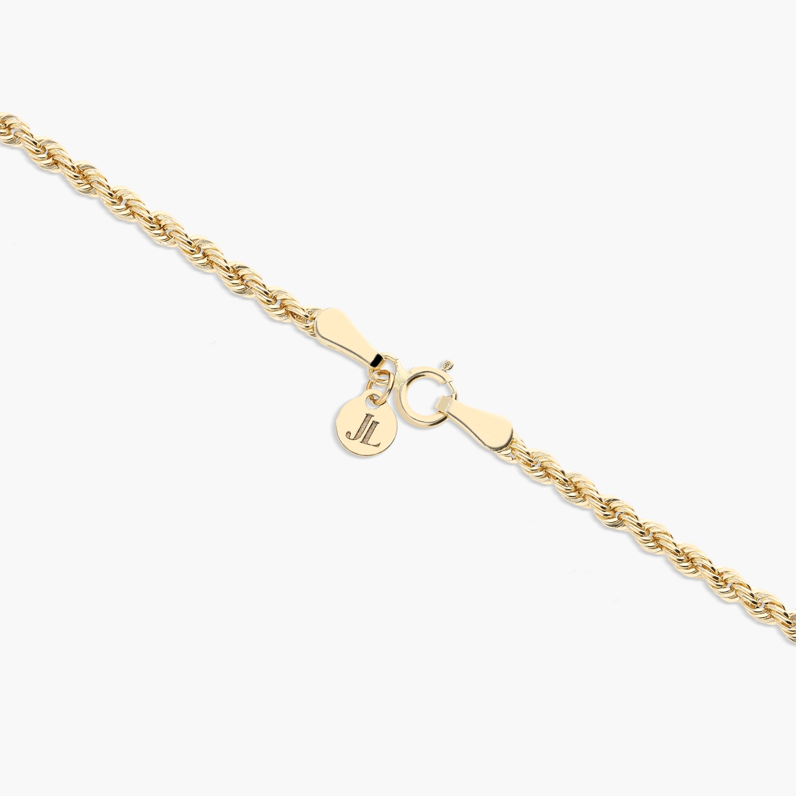 Pulsera de oro 18K 19 cm THE ROPE
