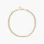 Pulsera de oro 18K 19 cm THE ROPE