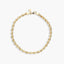 Pulsera de oro 18K 19-20 cm THE ROPE