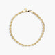 Pulsera de oro 18K 19-20 cm THE ROPE