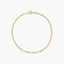 Pulsera de oro 18K programada 19 cm
