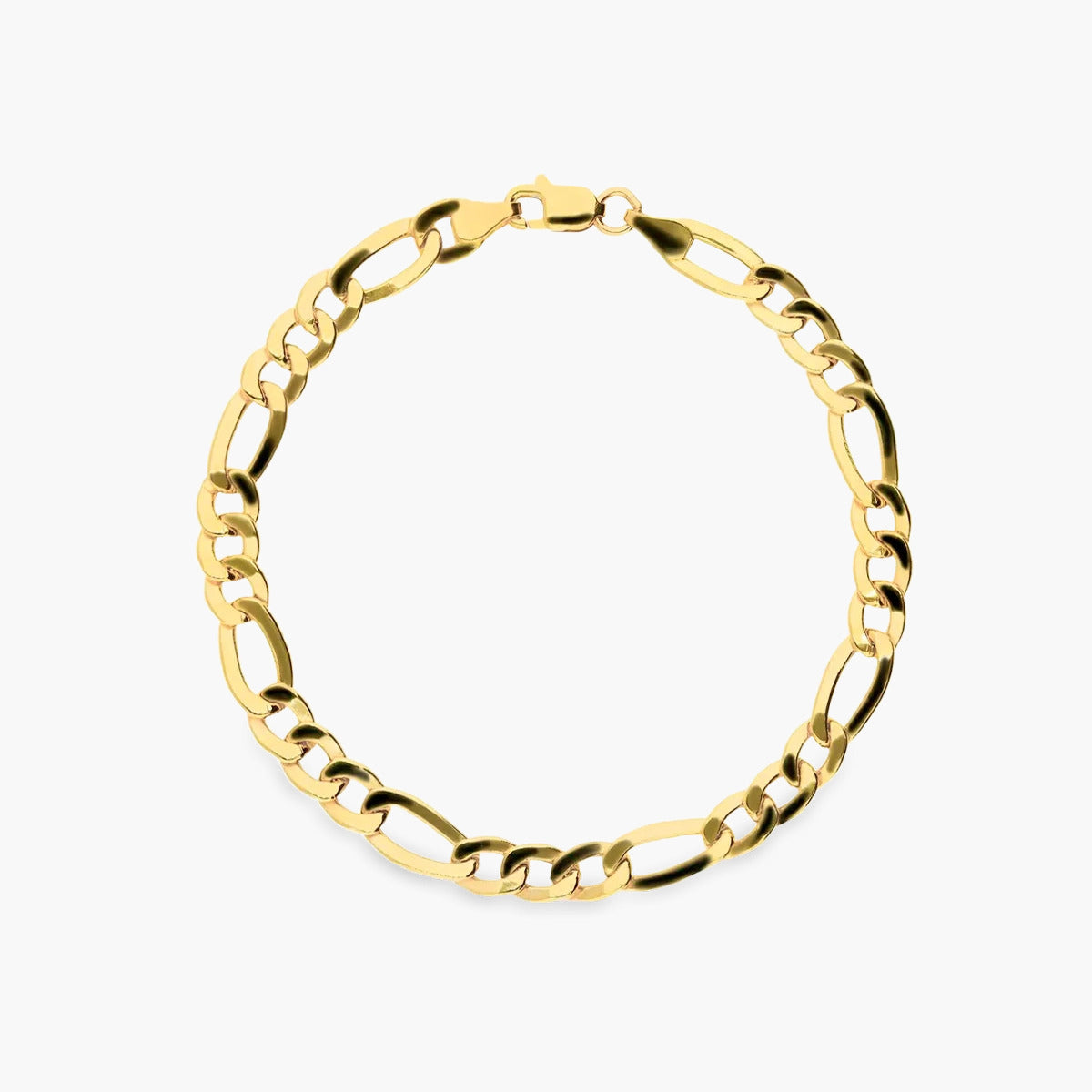 Pulsera de oro 18K eslabón programda 19 cm