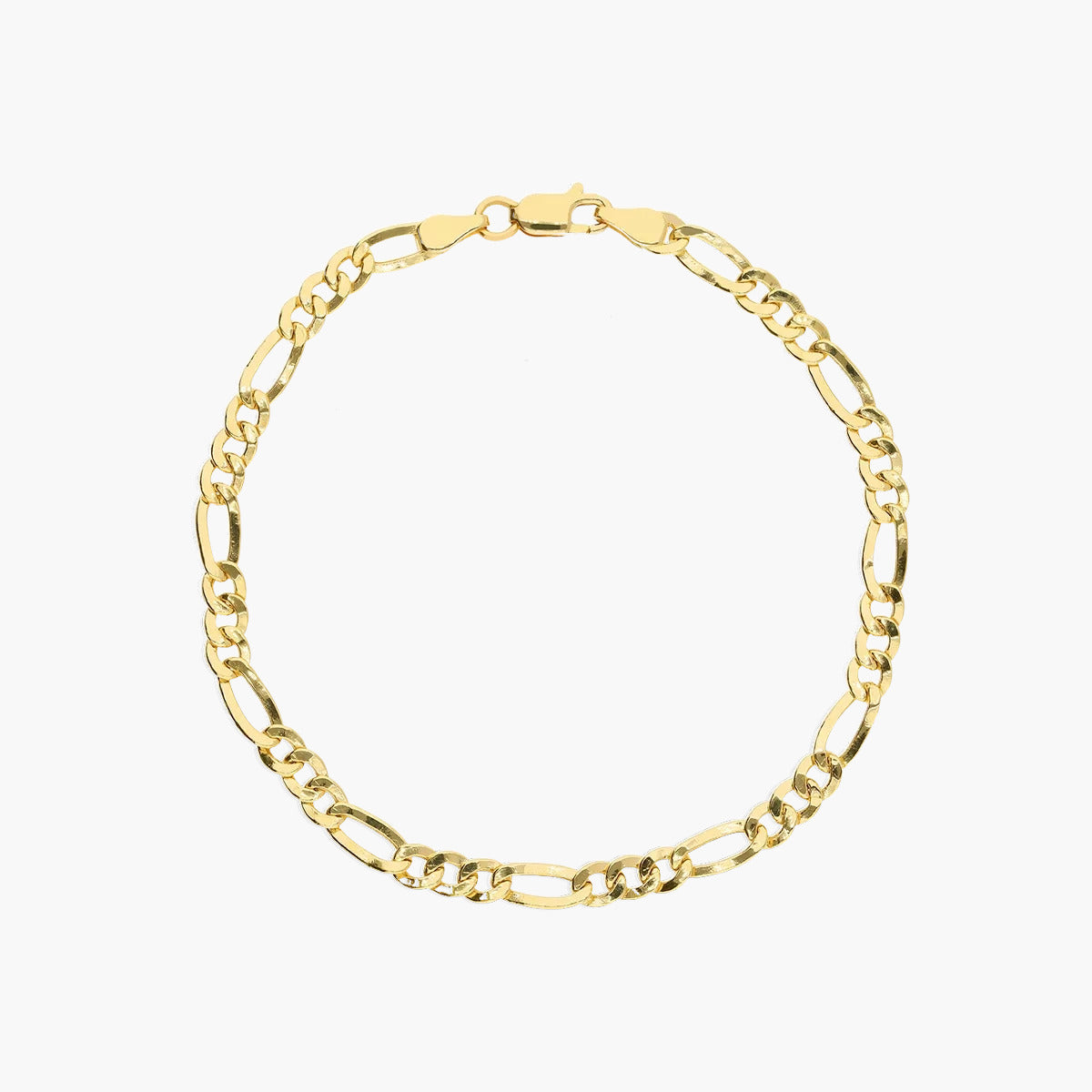 Pulsera de oro 18K eslabón programda 19 cm