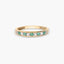 Anillo de oro 18K esmeralda