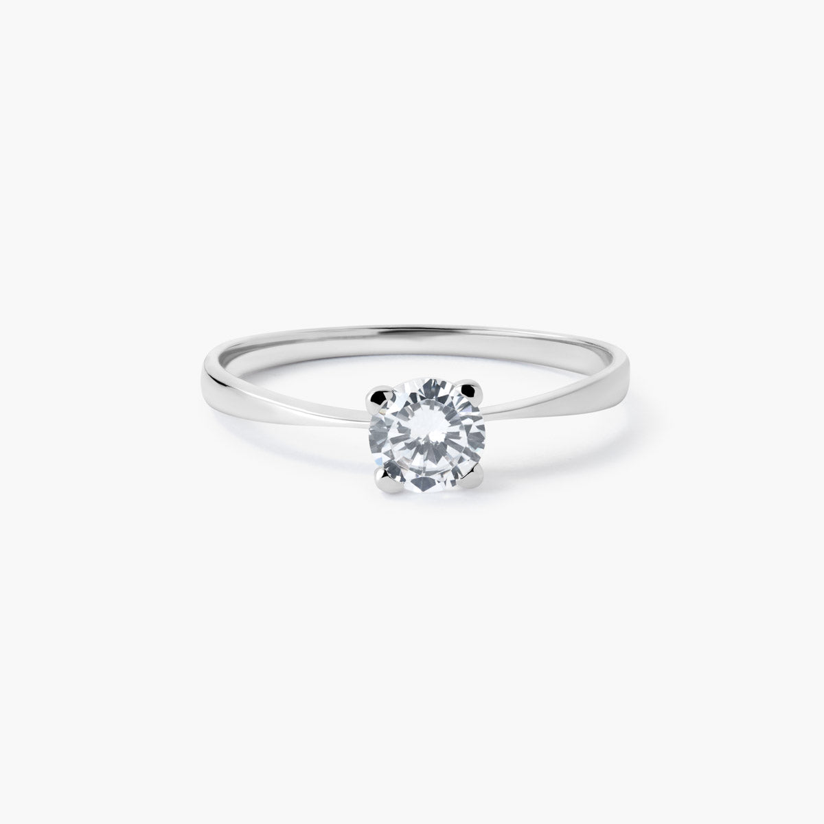 Anillo de oro blanco 18K PLANET