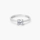Anillo de oro blanco 18K PLANET