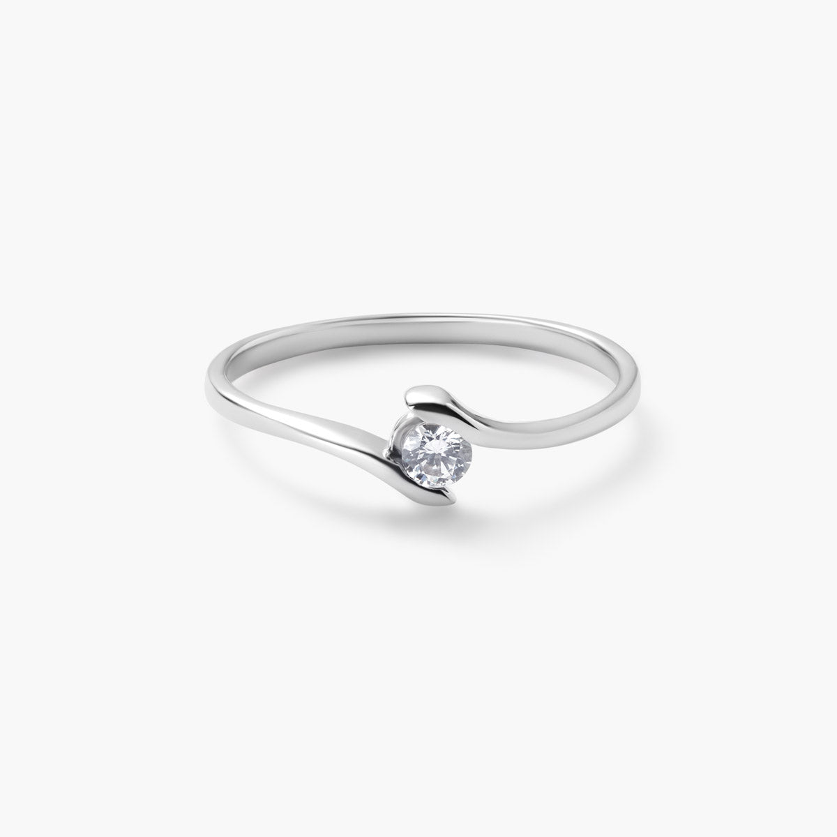 Anillo de oro blanco 18K CELESTIAL