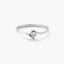 Anillo de oro blanco 18K CELESTIAL