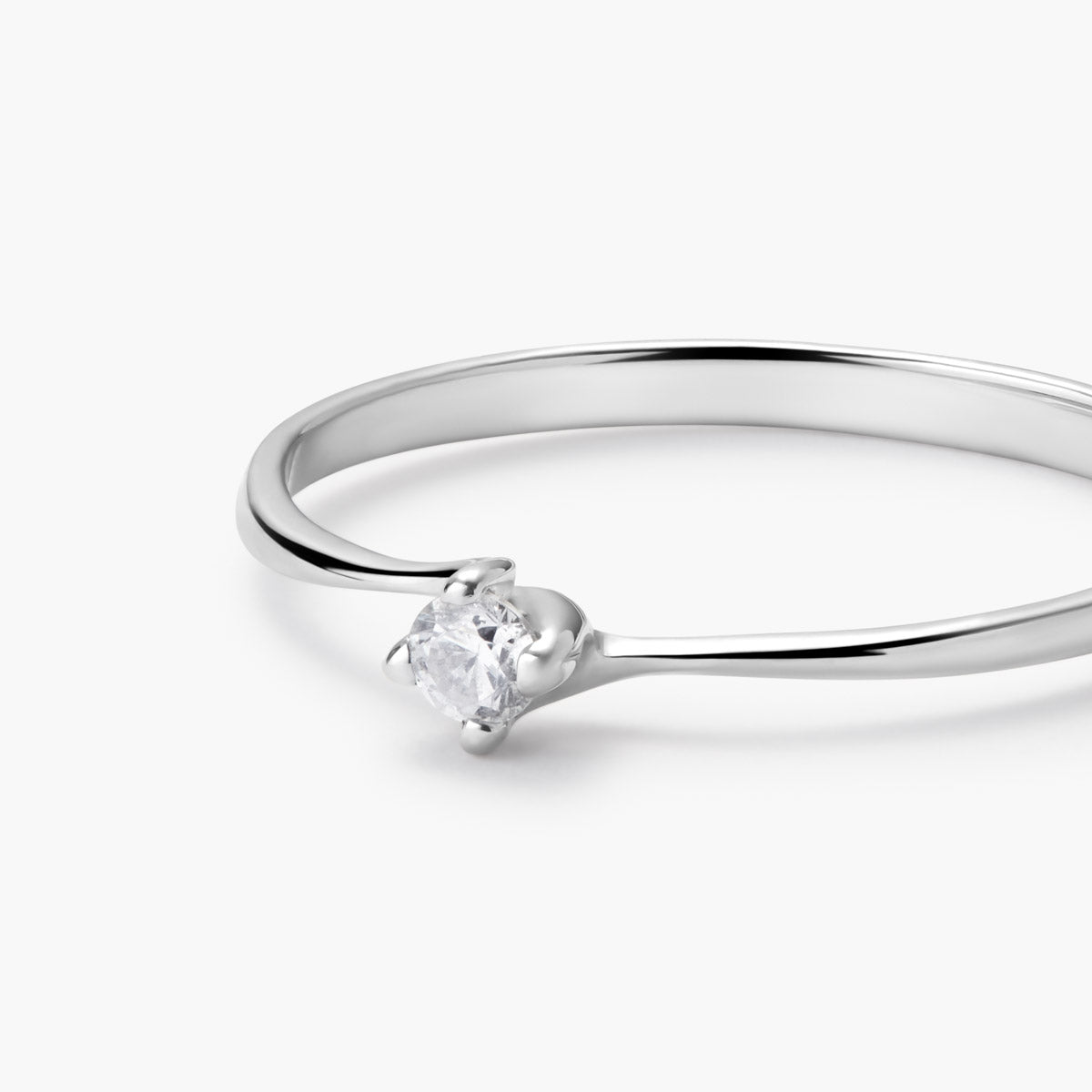 Anillo de oro blanco 18K CELESTIAL