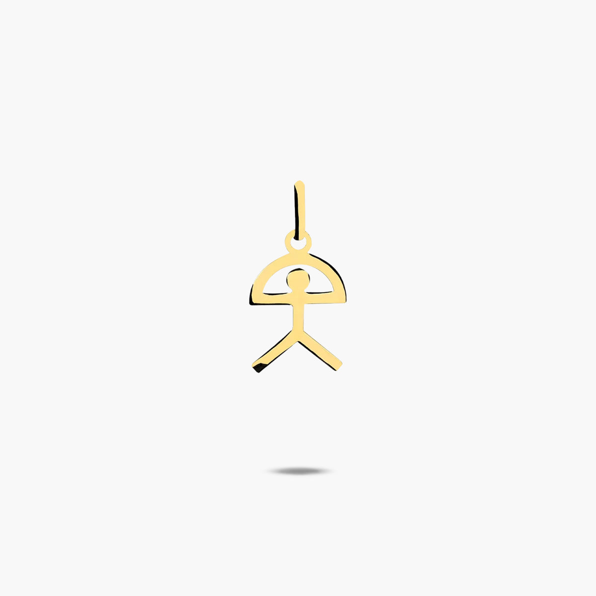 Colgante índalo de oro 18K 12mm