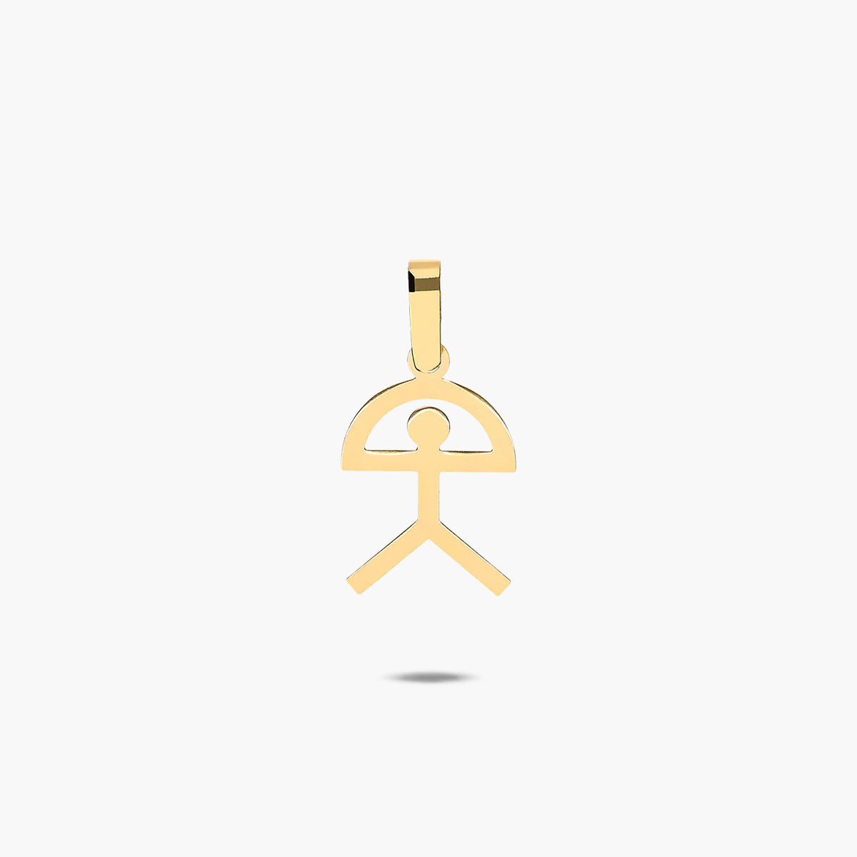 Colgante índalo de oro 18K 20mm