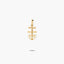 Cruz de Caravaca de oro 18K 18 mm