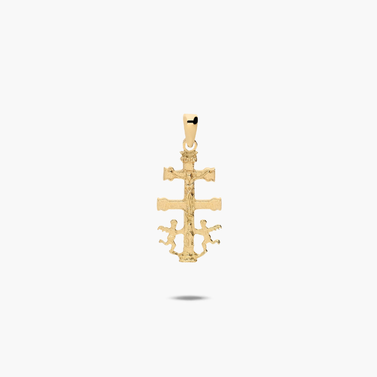 Cruz de Caravaca de oro 18K 25 mm