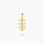 Cruz de Caravaca de oro 18K 25 mm