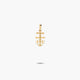 Cruz de Caravaca de oro 18K 14 mm