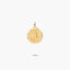 Medalla Virgen de Fátima de oro 18K 16 mm