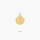 Medalla Virgen de Fátima de oro 18K 18 mm