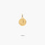 Medalla Virgen de Fátima de oro 18K 12 mm