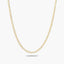 Cadena de oro 18K 50 cm