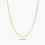 Cadena de oro 18K 50 cm
