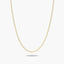 Cadena de oro 18K 60 cm