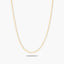 Cadena de oro 18K 60 cm
