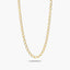 Cadena de oro 18K 60 cm