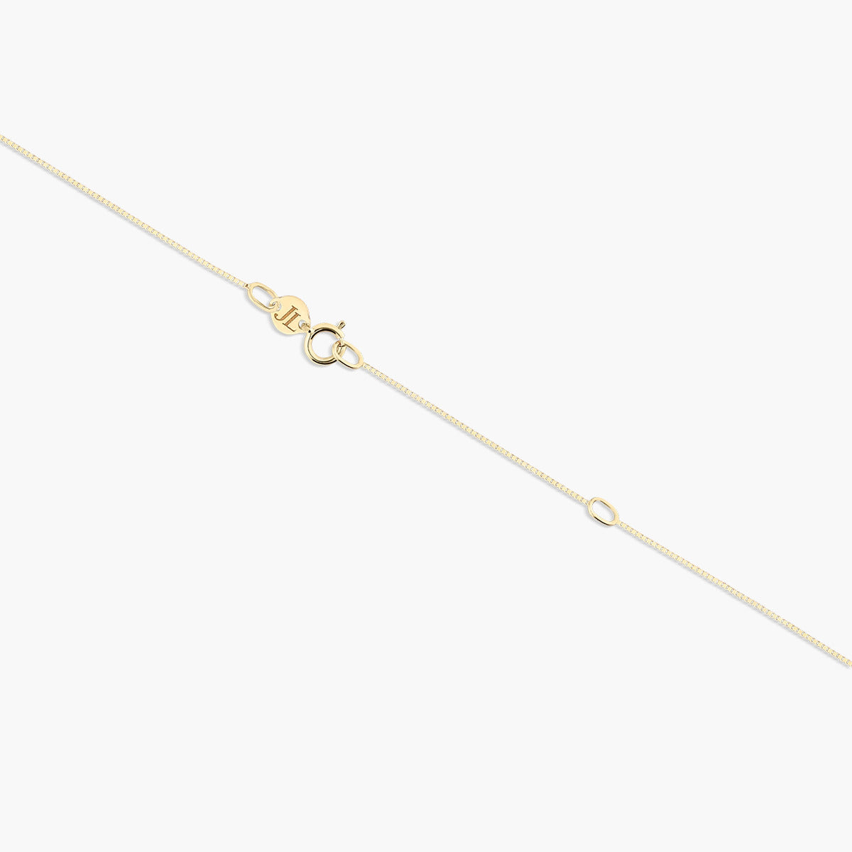 Collar de oro 18K diamante natural 0.10 ct. SUN