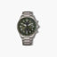Reloj Citizen Urban CA0770-72X cronógrafo acero esfera verde