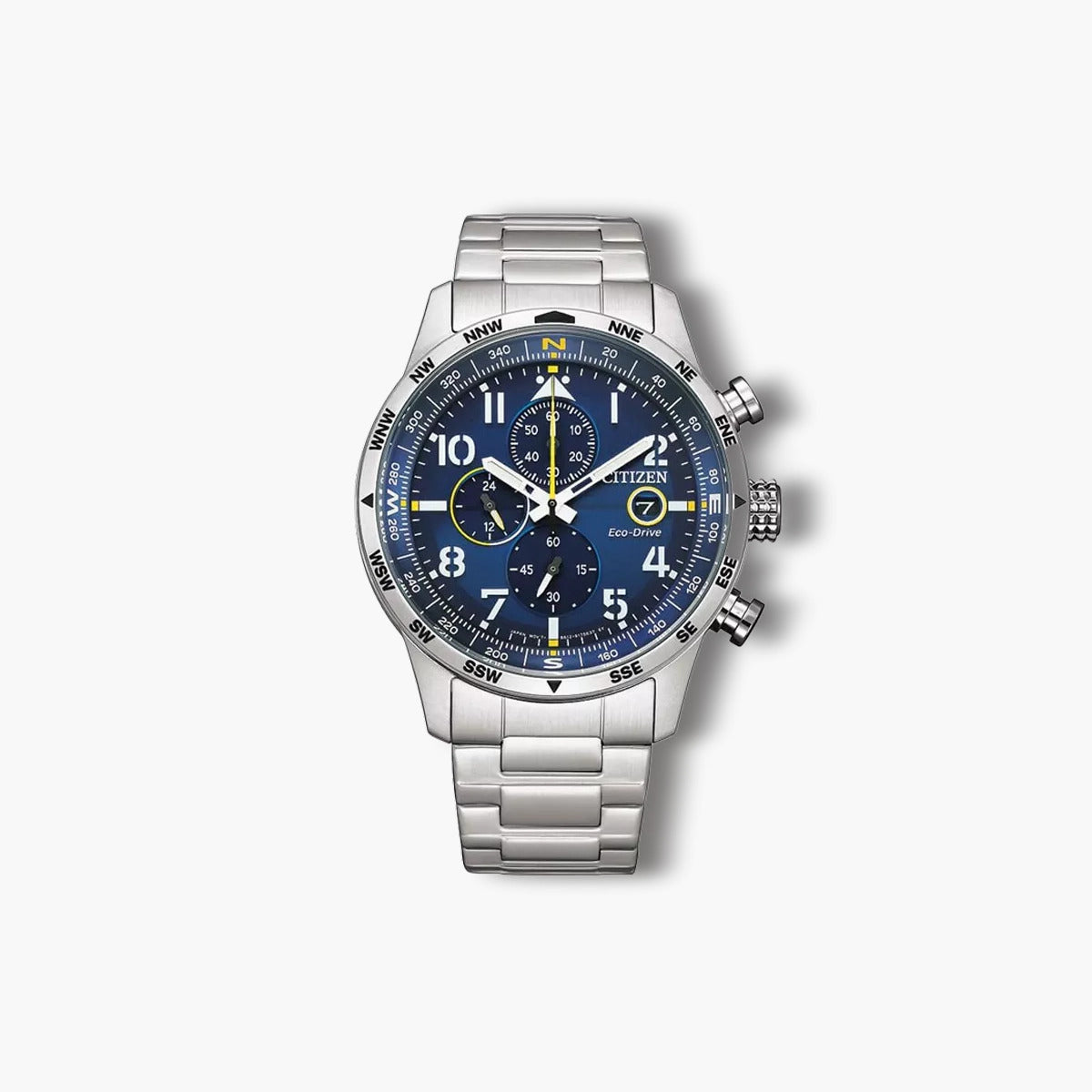 Reloj Citizen Urban CA0790-83L cronógrafo acero esfera azul
