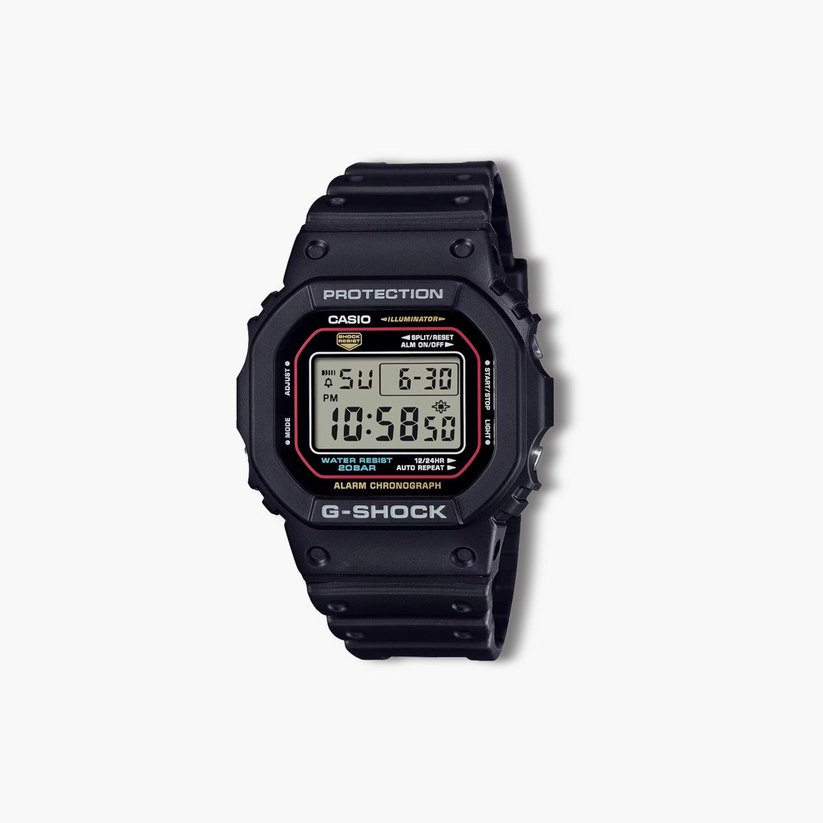 Reloj Casio G-Shock DW-5600RL-1ER digital negro