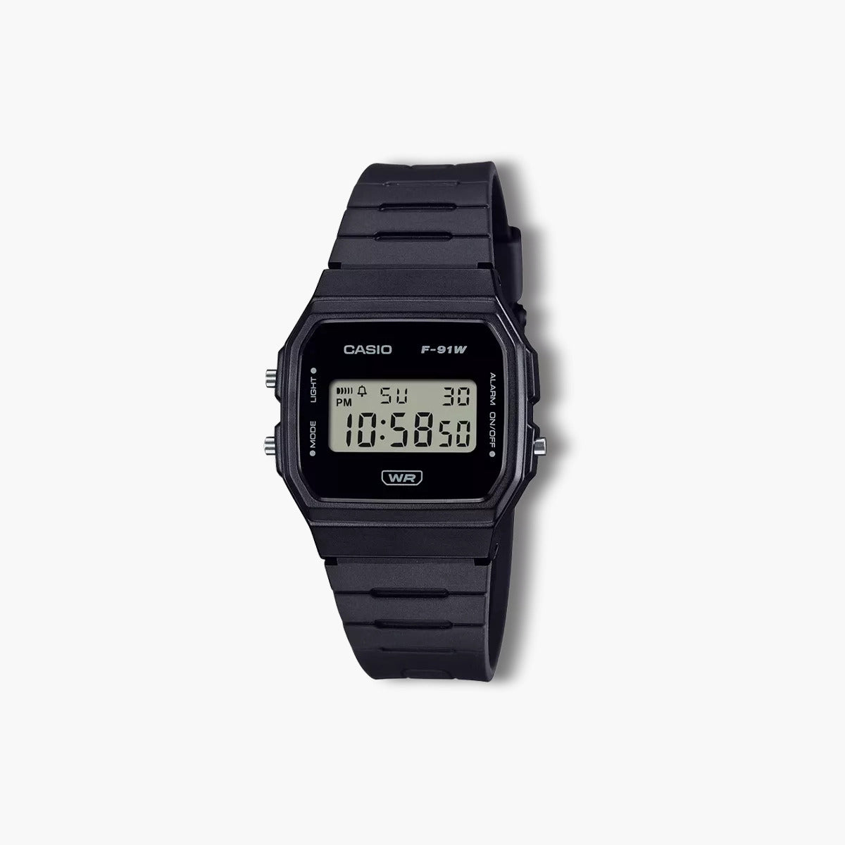 Reloj Casio Collection Retro F-91WB-1AEF digital negro