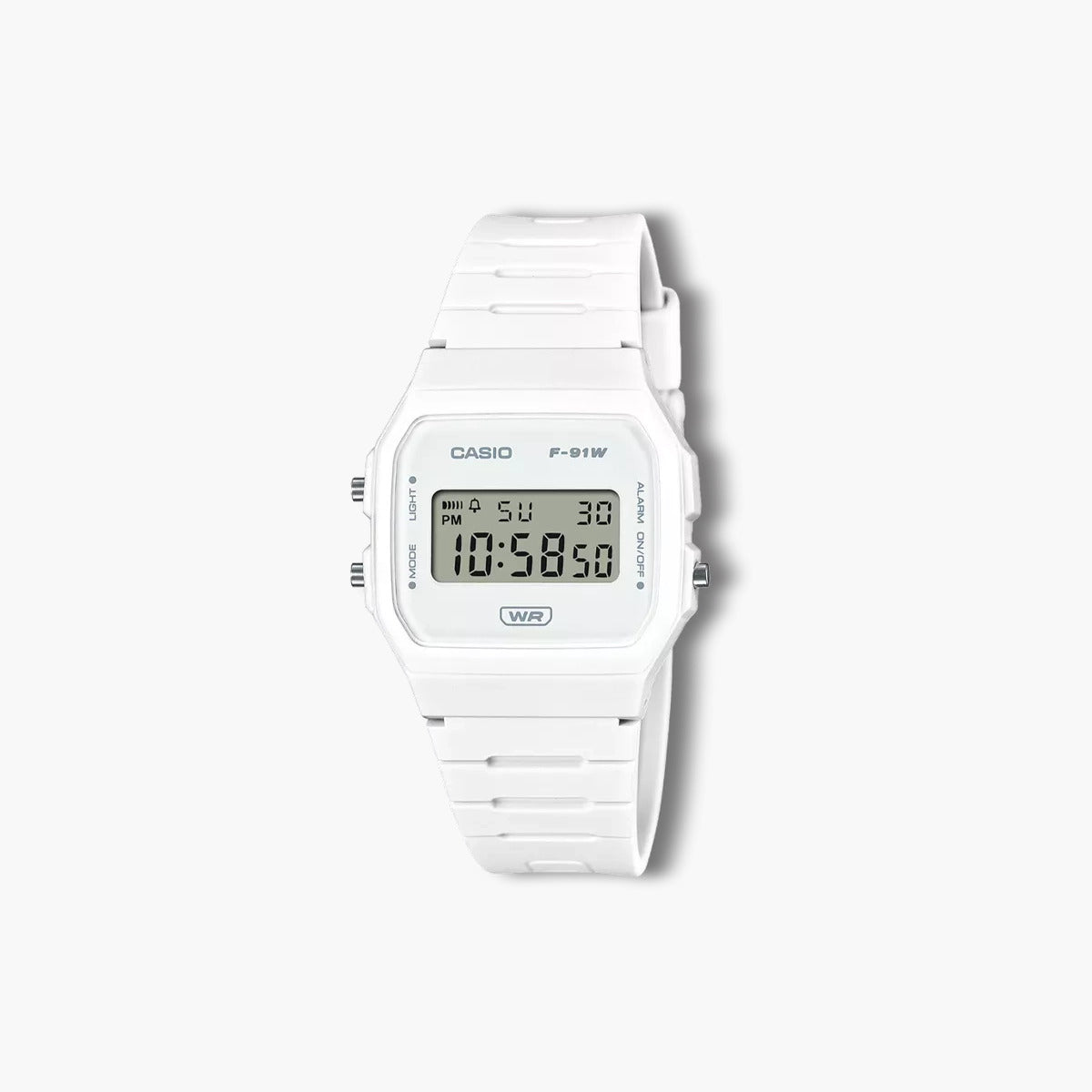 Reloj Casio Collection Retro F-91WB-7AEF digital blanco