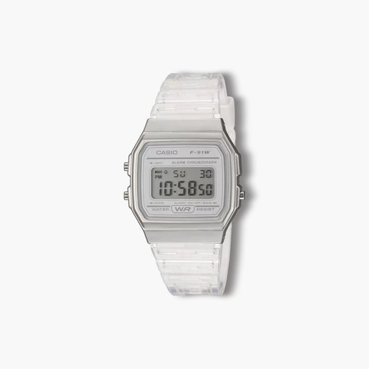 Reloj Casio Collection Retro F-91WS-7EF digital blanco