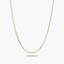 Cadena de oro 18K 60 cm