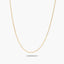 Cadena de oro 18K 60 cm