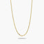 Cadena de oro 18K 50 cm