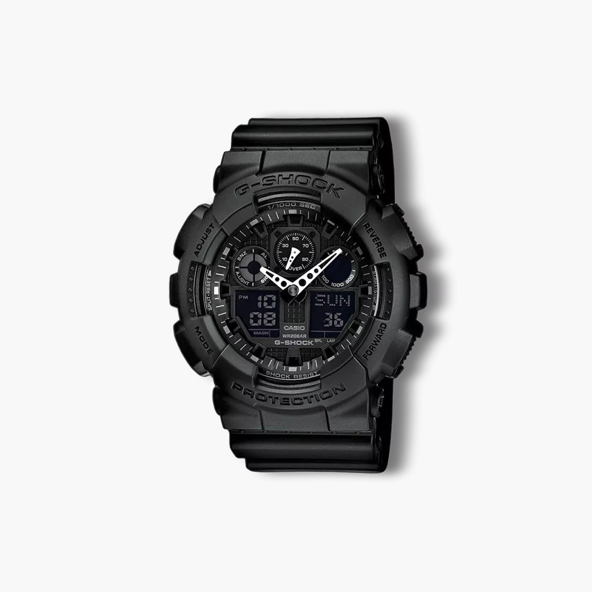 Reloj Casio G-Shock GA-100-1A1ER analógico digital negro