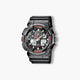 Reloj Casio G-Shock GA-100-1A4ER analógico digital negro y rojo