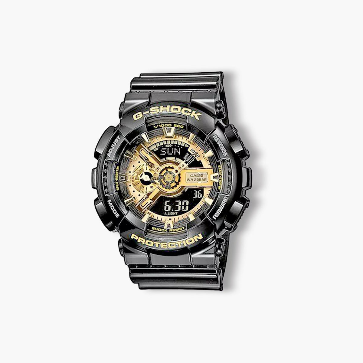Reloj Casio G-Shock GA-110GB-1AER analógico digital negro y dorado