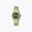 Reloj Guess Cosmo GW0033L8 acero dorado esfera verde