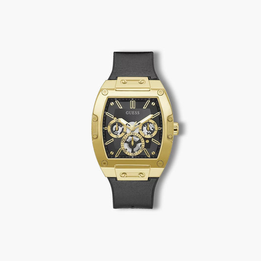 Reloj Guess Phoenix GW0202G1 dorado y negro