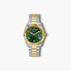 Reloj Guess Connoisseur GW0265G8 acero bicolor esfera verde