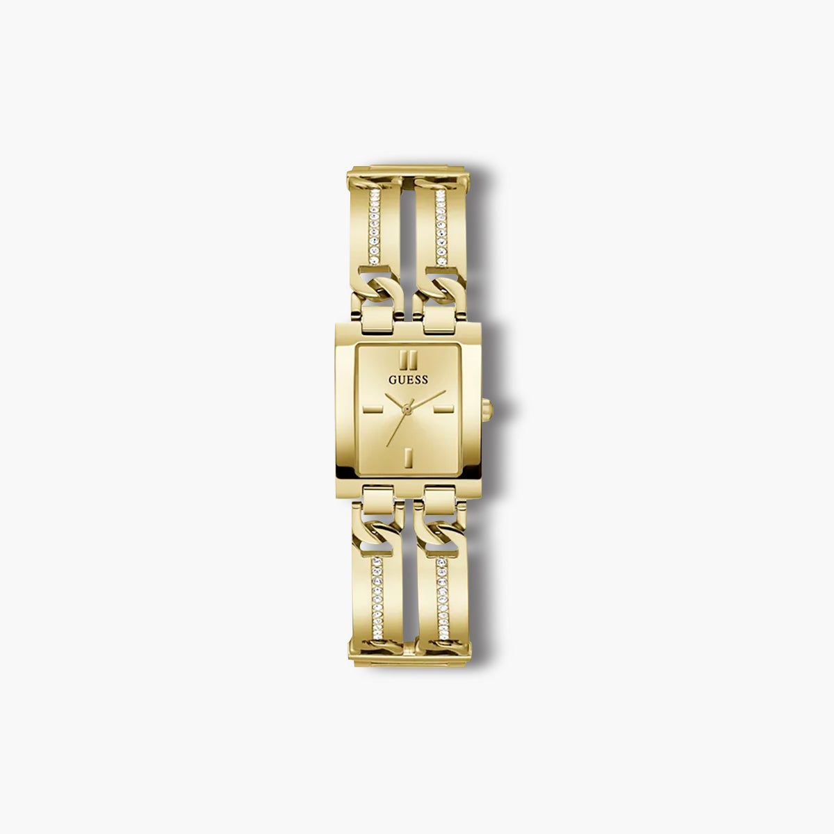 Reloj Guess Mod Id GW0668L2 acero dorado circonita