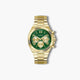 Reloj Guess Equity GW0703G2 acero dorado esfera verde