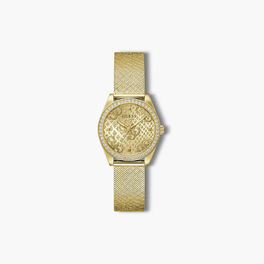 Reloj Guess Boa GW0748L2 acero dorado circonita