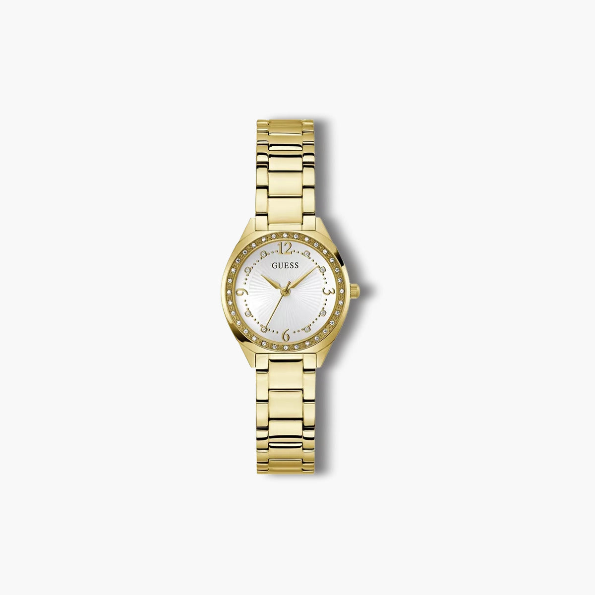 Reloj Guess Charlotte GW0767L2 acero dorado circonita