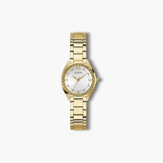 Reloj Guess Charlotte GW0767L2 acero dorado circonita
